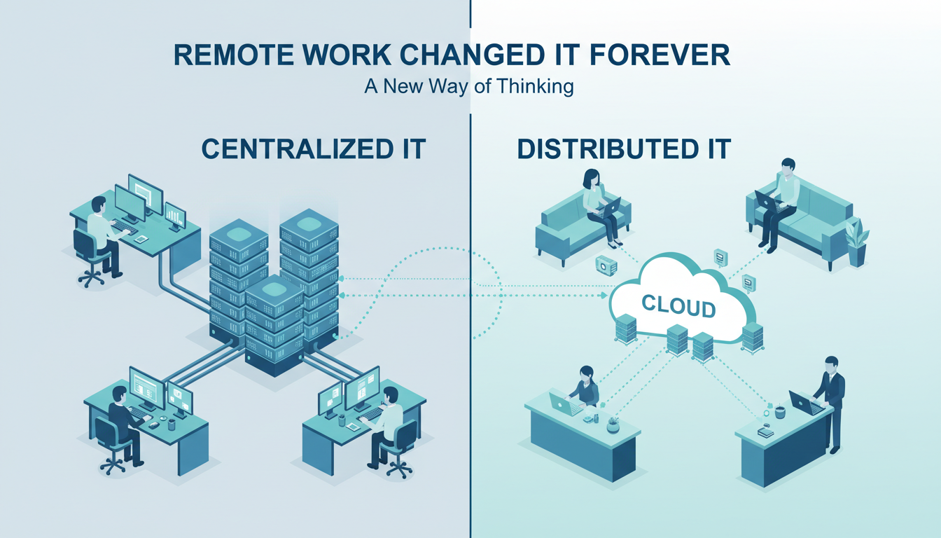 How Remote Work Permanently Changed How Businesses Think About IT