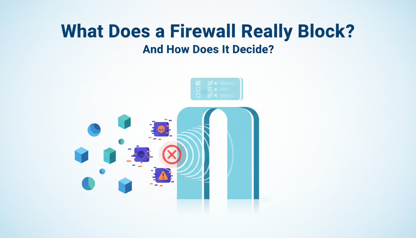 What Is a Firewall Actually Blocking and How Does It Decide?