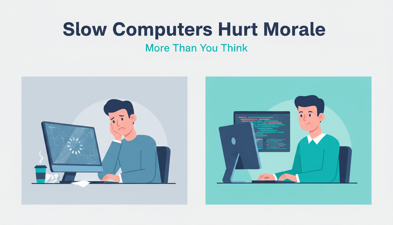 The Science Behind Why Slow Computers Affect Employee Morale More Than You Think