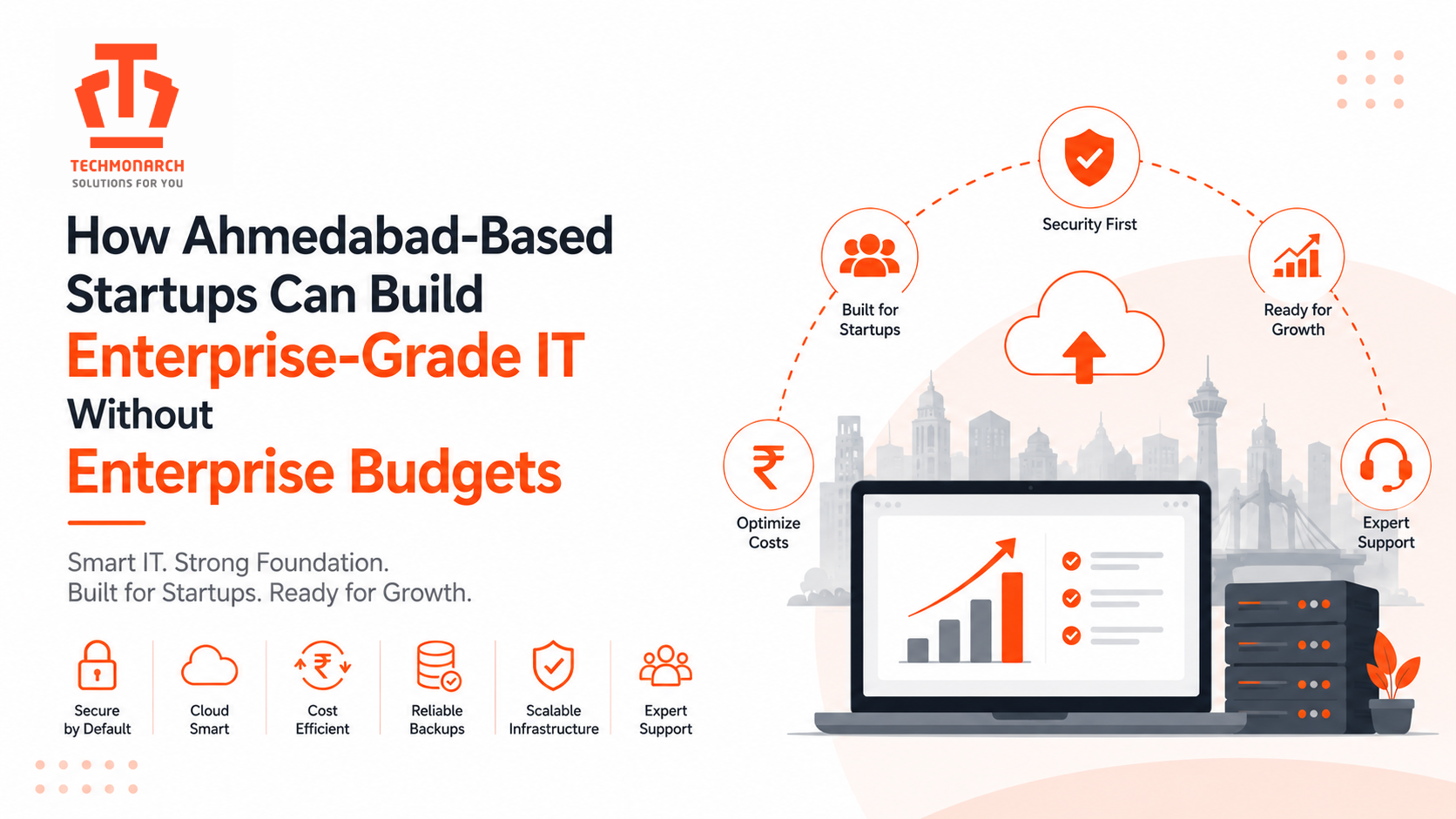 How Ahmedabad-Based Startups Can Build Enterprise-Grade IT Without Enterprise Budgets