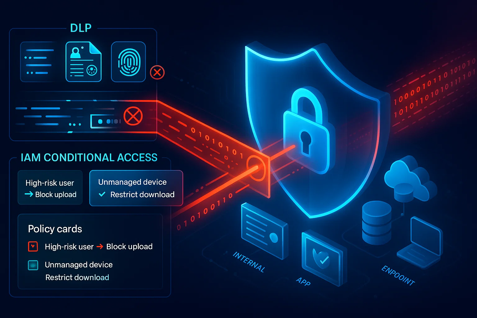 Monitoring and Blocking Data Exfiltration With DLP + IAM Conditions
