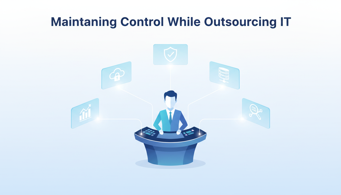 How to Maintain Control While Outsourcing Your Managed IT Stack