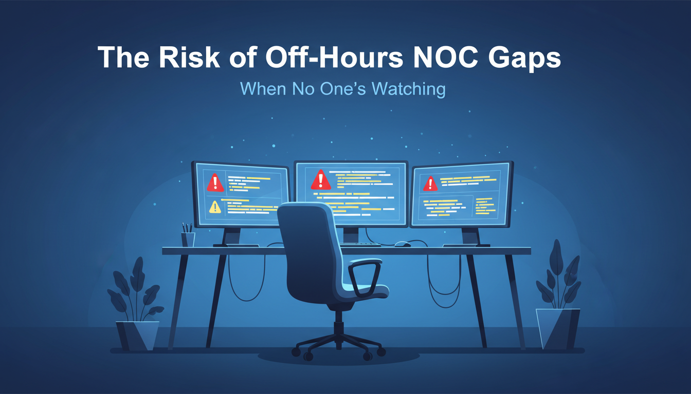 The Real Risk of In-House NOC Teams During Off-Hours