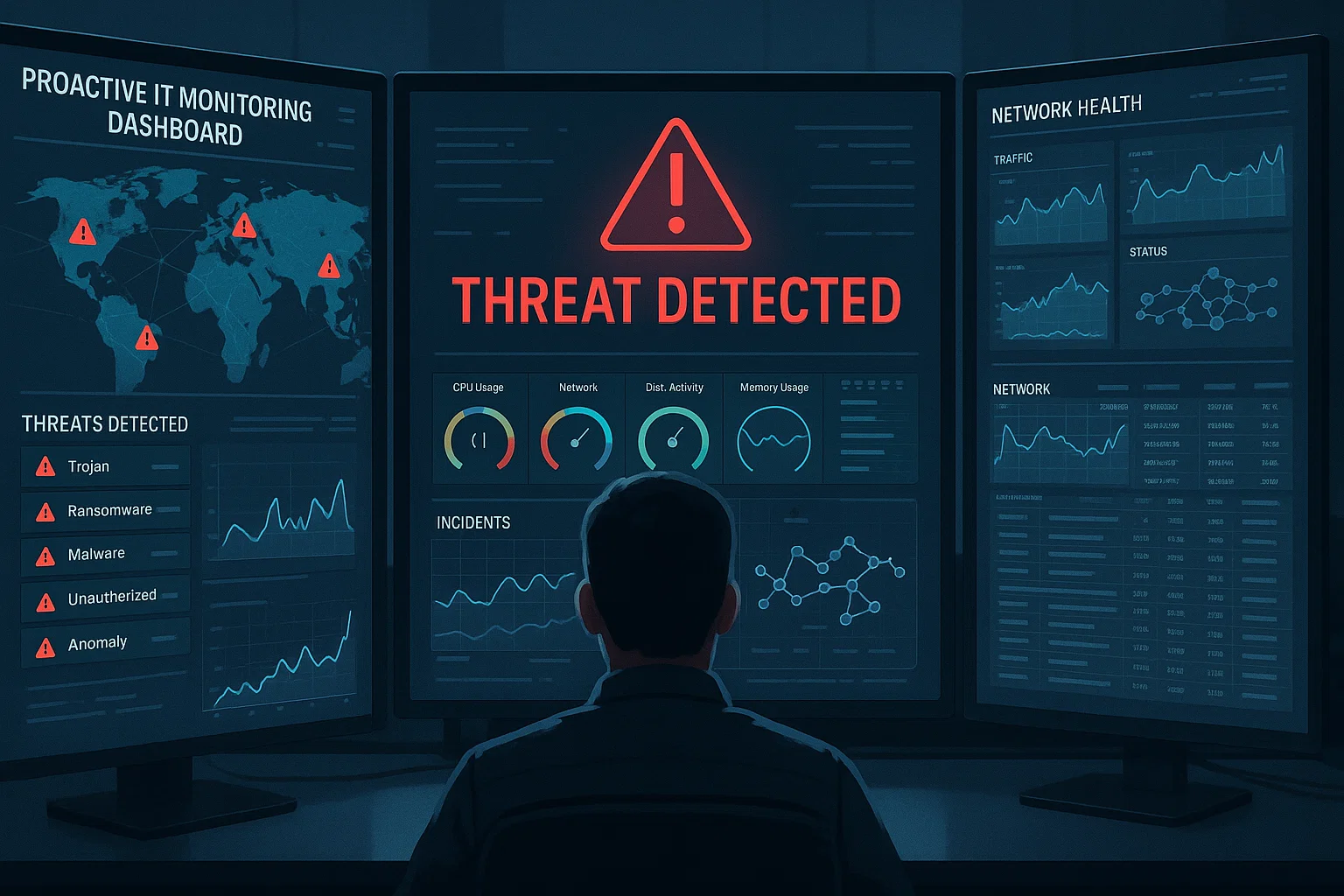 Proactive IT Monitoring Setup Using RMM & SOC Tools