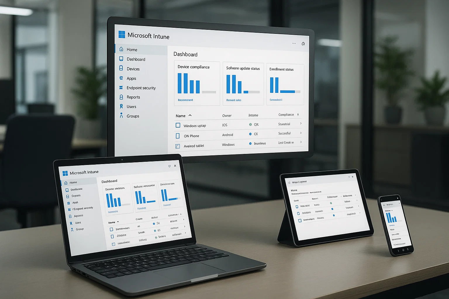 Microsoft Intune Deployment for Company-Wide Device Control